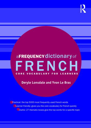 Cover art for A Frequency Dictionary of French