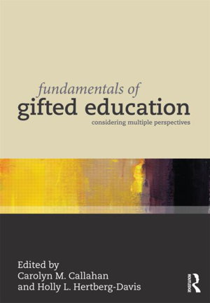 Cover art for Fundamentals of Gifted Education