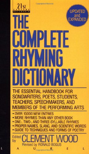 Cover art for Complete Rhyming Dictionary
