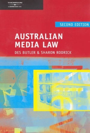 Cover art for Australian Media Law