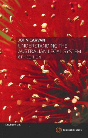 Cover art for Understanding the Australian Legal System