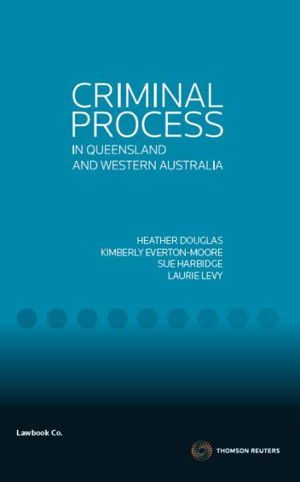 Cover art for Criminal Process in Queensland & Western Australia