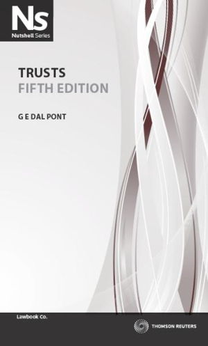 Cover art for Trusts in a Nutshell 5th edition