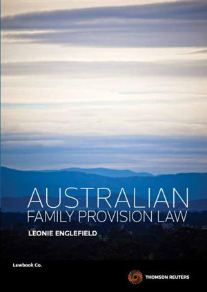 Cover art for Australian Family Provision Law
