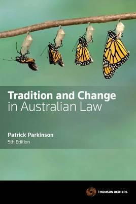 Cover art for Tradition and Change in Australian Law