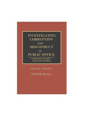 Cover art for Investigating Corruption and Misconduct in Public Office