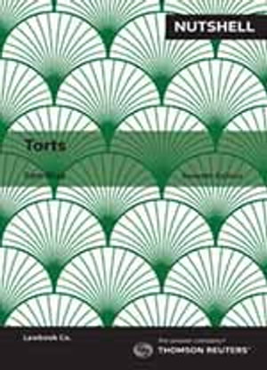 Cover art for Torts Nutshell Series