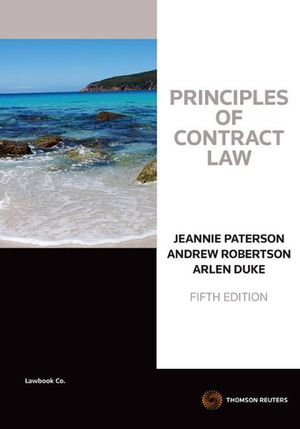 Cover art for Principles of Contract Law