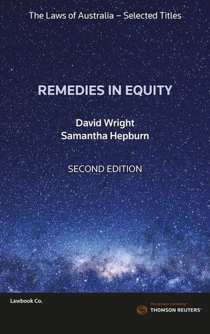 Cover art for Remedies in Equity 2nd Edition - The Laws of Australia