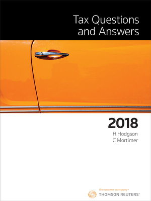 Cover art for Tax Questions & Answers 2018