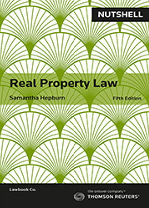 Cover art for Real Property Law Nutshell Series