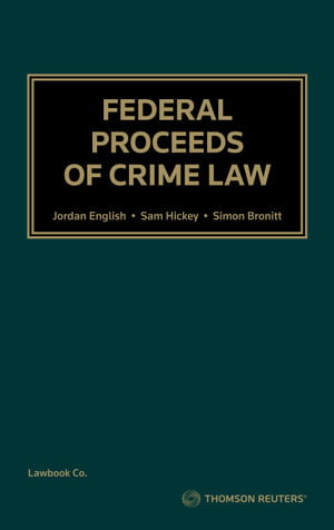 Cover art for Federal Proceeds of Crime Law