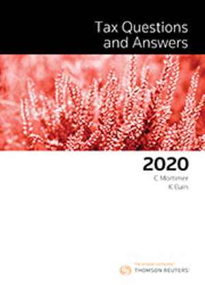 Cover art for Tax Questions and Answers 2020