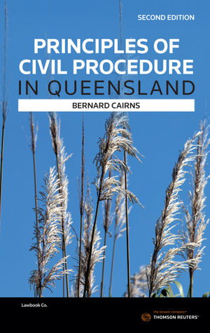 Cover art for Principles of Civil Procedure in Queensland