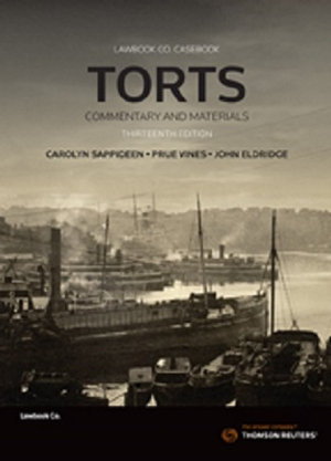 Cover art for Torts: Commentary and Materials