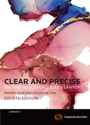 Cover art for Clear And Precise Writing Skills for Today's Lawyers