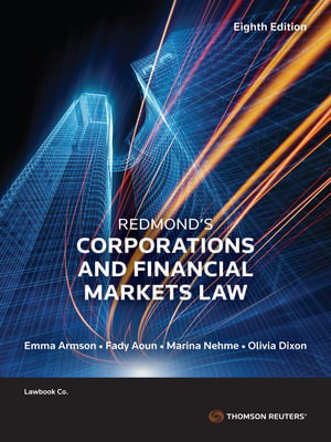 Cover art for Redmond's Corporations and Financial Markets Law