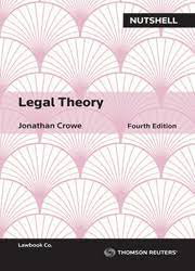 Cover art for Legal Theory Nutshell Series