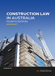 Cover art for Construction Law in Australia