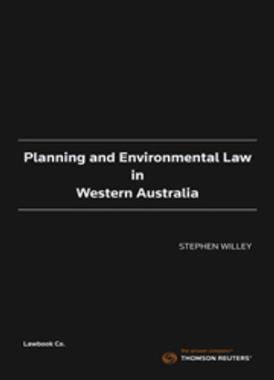 Cover art for Planning & Environmental Law in Western Australia