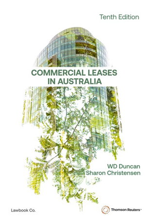 Cover art for Commercial Leases in Australia 10th Edition