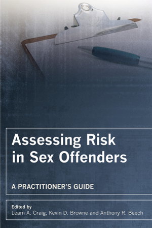 Cover art for Assessing Risk in Sex Offenders