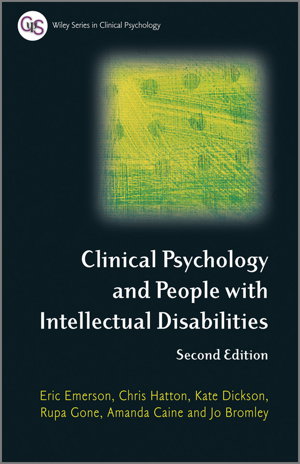 Cover art for Clinical Psychology and People with Intellectual Disabilities