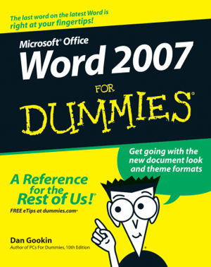 Cover art for Word 2007 For Dummies