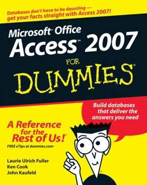 Cover art for Access 2007 For dummies