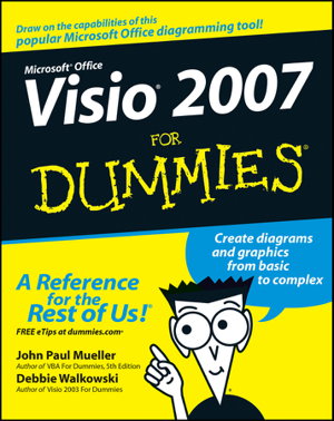 Cover art for Visio 2007 For Dummies