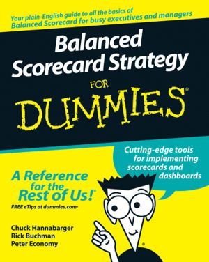 Cover art for Balanced Scorecard Strategy For Dummies