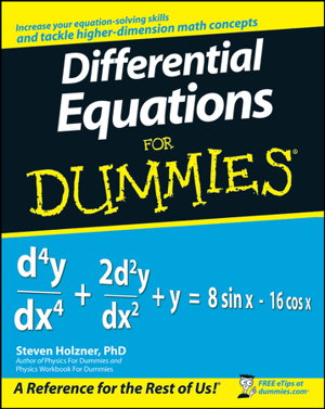 Cover art for Differential Equations For Dummies