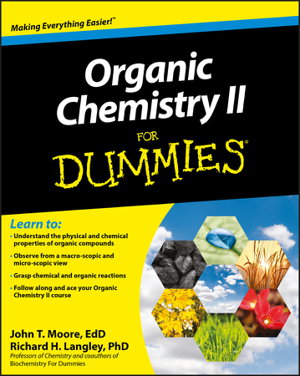 Cover art for Organic Chemistry II For Dummies