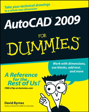 Cover art for AutoCAD 2009 For Dummies