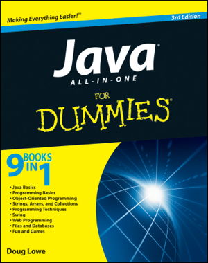 Cover art for Java All-in-One For Dummies
