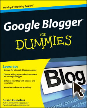 Cover art for Google Blogger For Dummies