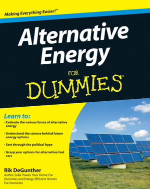 Cover art for Alternative Energy For Dummies