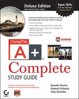 Cover art for CompTIA A+ Complete Deluxe Study Guide