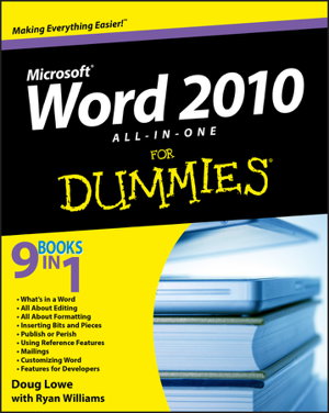 Cover art for Word 2010 All In One For Dummies