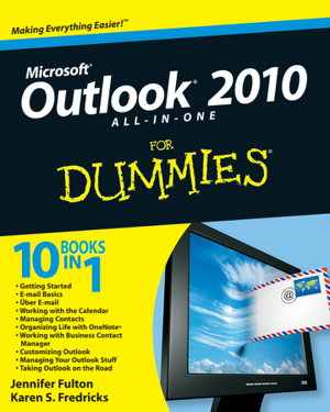 Cover art for Outlook 2010 All-In-One for Dummies