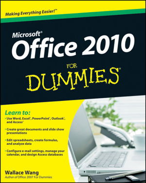 Cover art for Office 2010 For Dummies