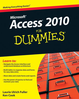 Cover art for Access 2010 For Dummies