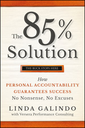 Cover art for The 85% Solution