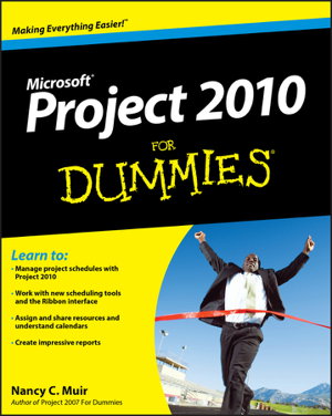 Cover art for Project 2010 for Dummies
