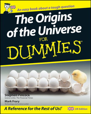 Cover art for The Origins of the Universe for Dummies