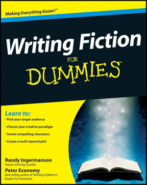 Cover art for Writing Fiction For Dummies