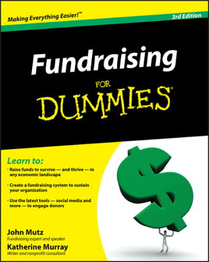 Cover art for Fundraising For Dummies 3e
