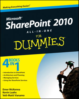 Cover art for SharePoint 2010 All-in-One For Dummies