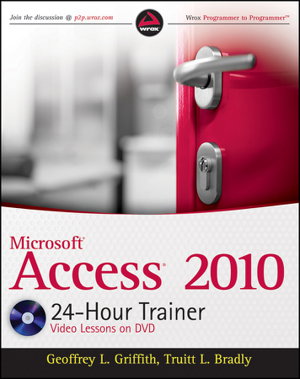 Cover art for Microsoft Access 2010 24-hour Trainer