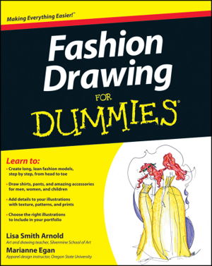 Cover art for Fashion Drawing For Dummies